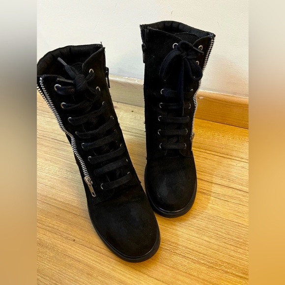 Truffle collection Shoes - Truffle Collection Lace Up Ankle Boots